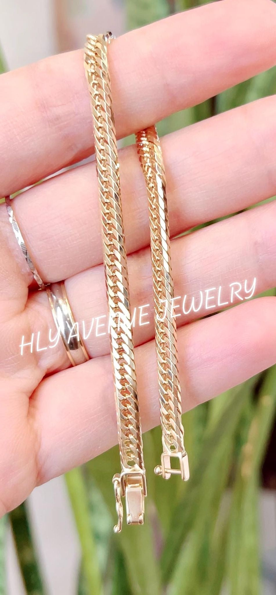 18K Japan Gold 8Cut Kihei Bracelet – HLY Avenue Jewelry