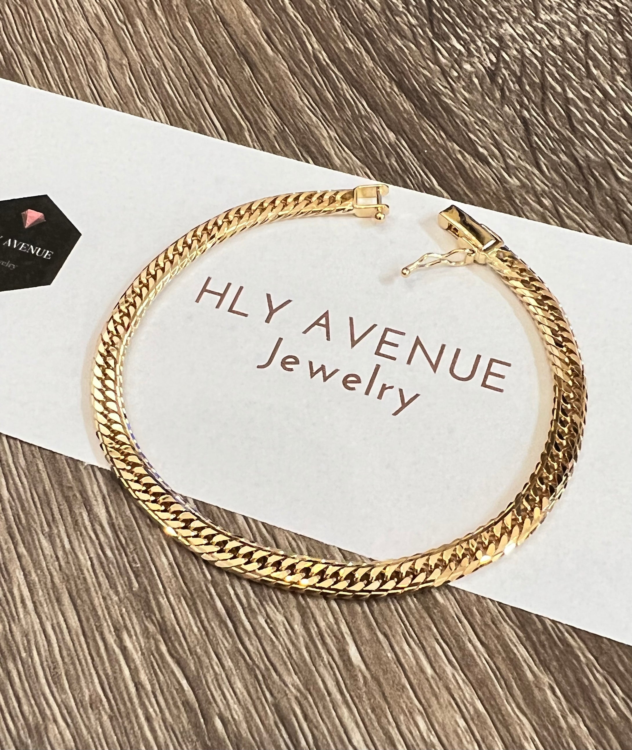 18K Japan Gold Mcut Kihei Bracelet – HLY Avenue Jewelry