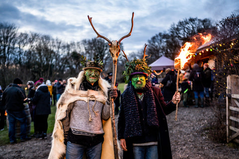 Bignose & Beardy prepare for the wassail