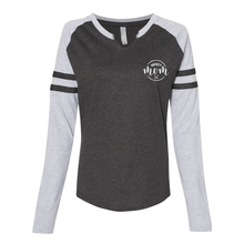 Load image into Gallery viewer, Hockey Mom Long Sleeve Jersey Tee