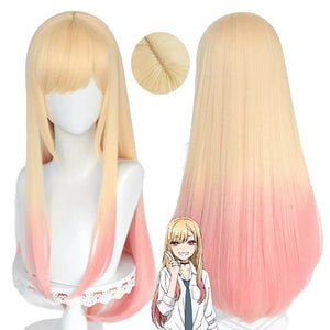 Anime My Dress-Up Darling Wakana Gojo Cosplay Wig Short Black Hair