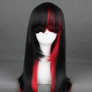  Talkyo Cosplay Wig Anime Character Stove Door Ochre Red  Gradient Red Brown Wig Loose Wave Closure (Red, One Size) : Clothing, Shoes  & Jewelry