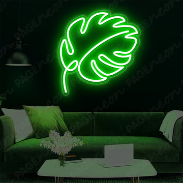 Lucky Clover Leaf Neon Sign Green Neon Light - PageNeon