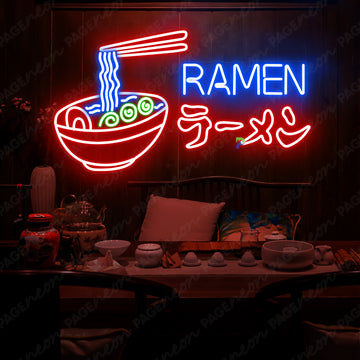 Ramen Neon Sign Japanese LED Light - PageNeon