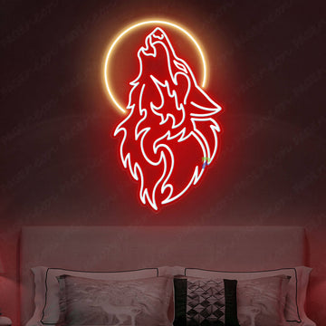 Rose Neon Sign Red Led Aesthetic Sign - PageNeon