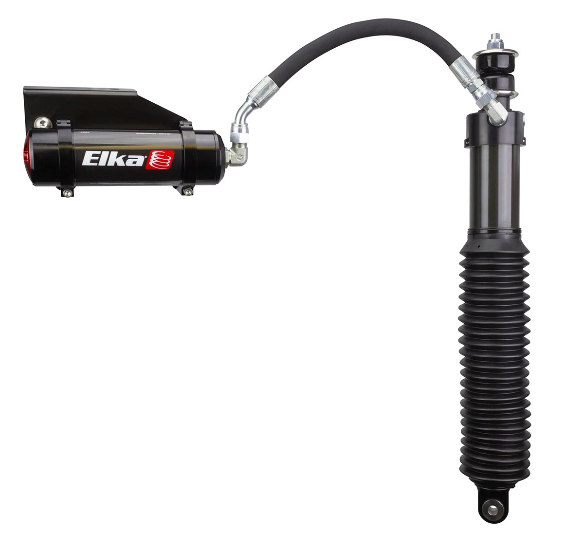 2003-2009 Toyota 4Runner Elka 2.5 Reservoir Rear Shocks - Stock Geometry