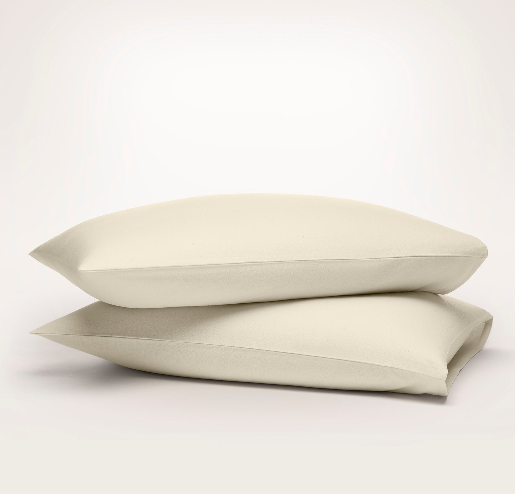 Flannel Pillowcases - Natural