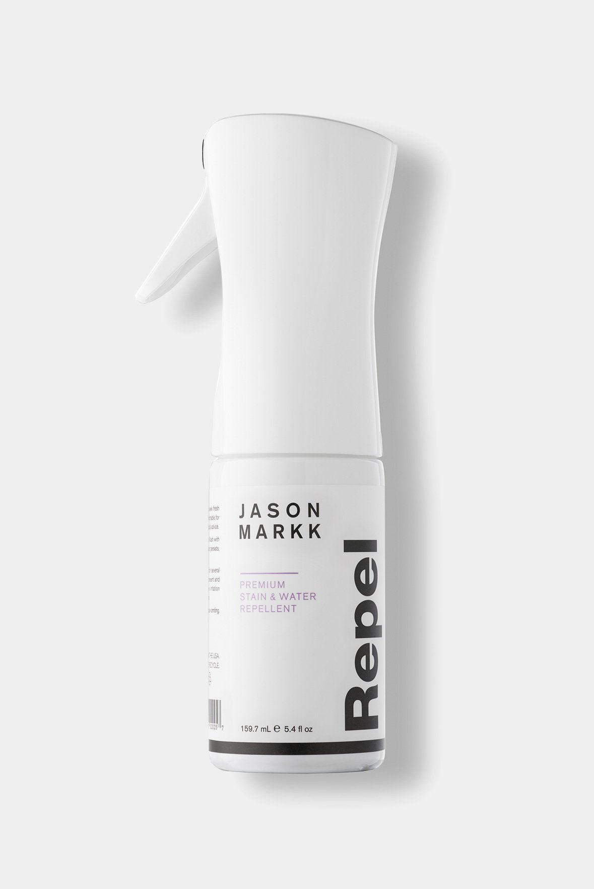 Jason Markk 5.4 oz Repel Spray. Transparent water and stain protective barrier.