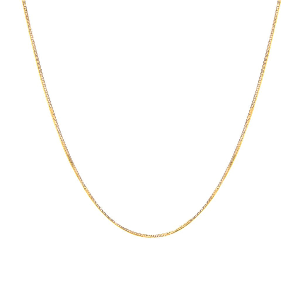 10k gold thin chain