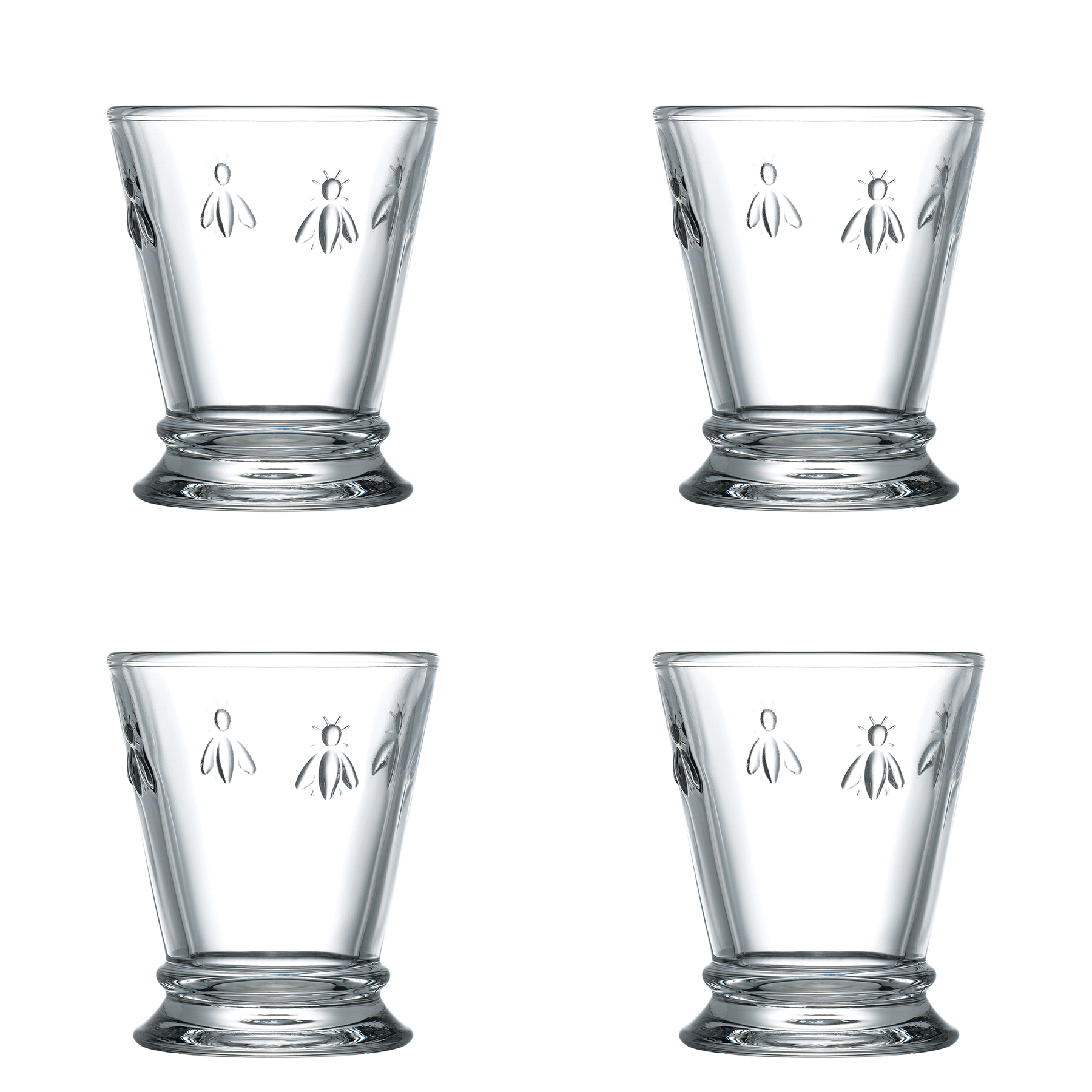 Bee Highball Glasses, Set of 6