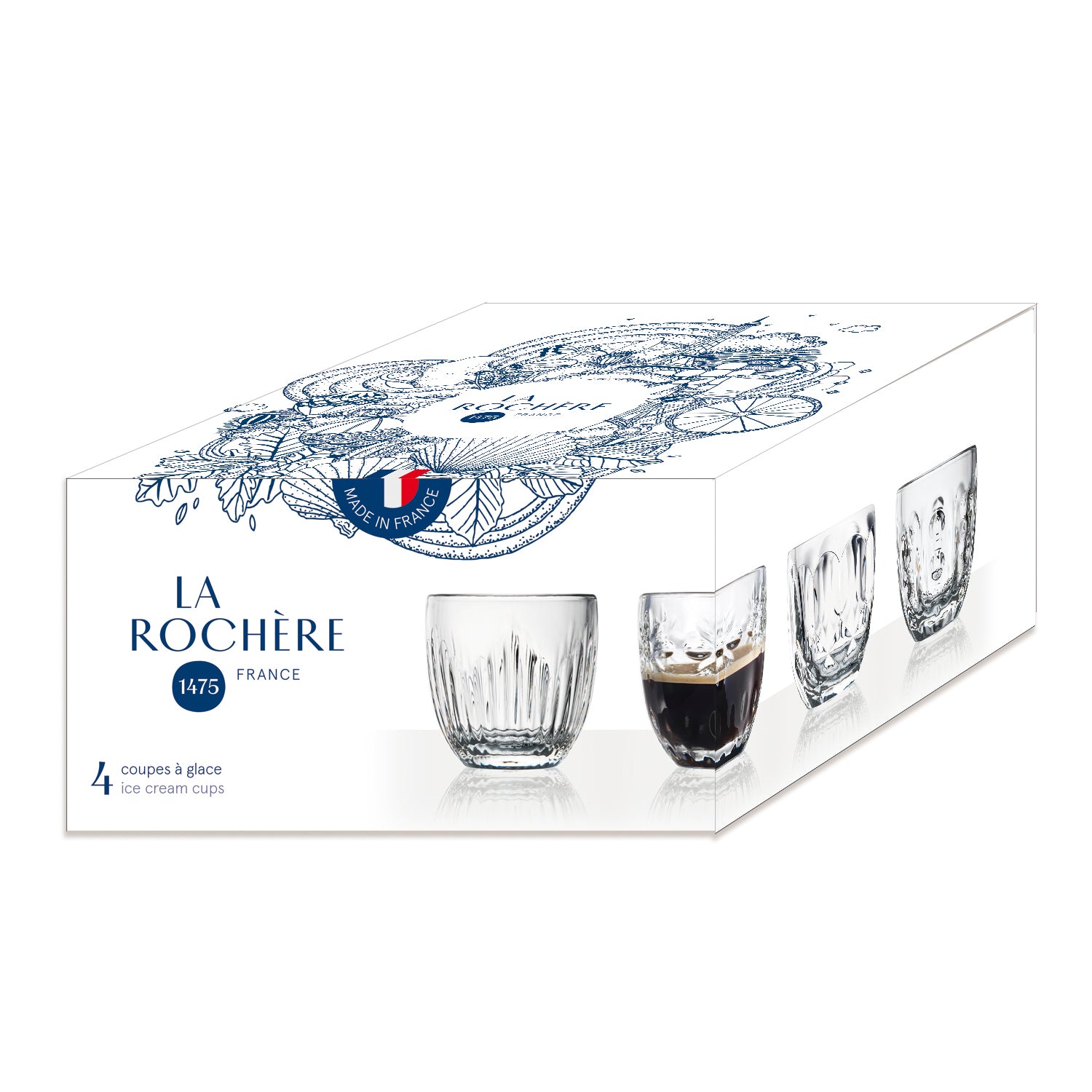 La Rochere Dandy Whiskey Glasses - Assorted Set of 4 (642071) - European  Splendor®