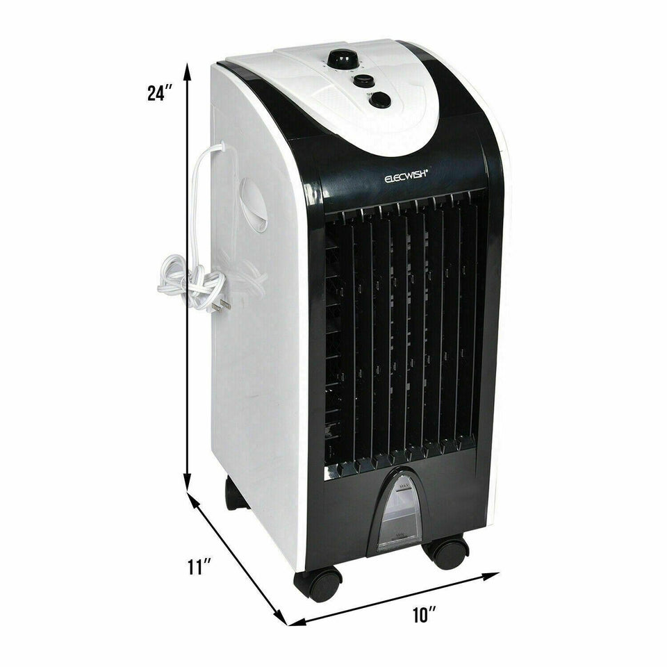 4L/8L Portable Evaporative Cooler Air Cooler Fan Humidifier w/ Remote Control US