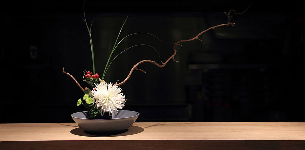 ikebana-white-flower