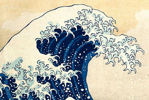 La Grande Vague de Kanagawa, Katsushika Hokusai - HelloBricks