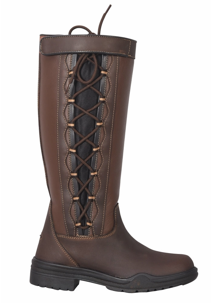 ladies knee high country boots