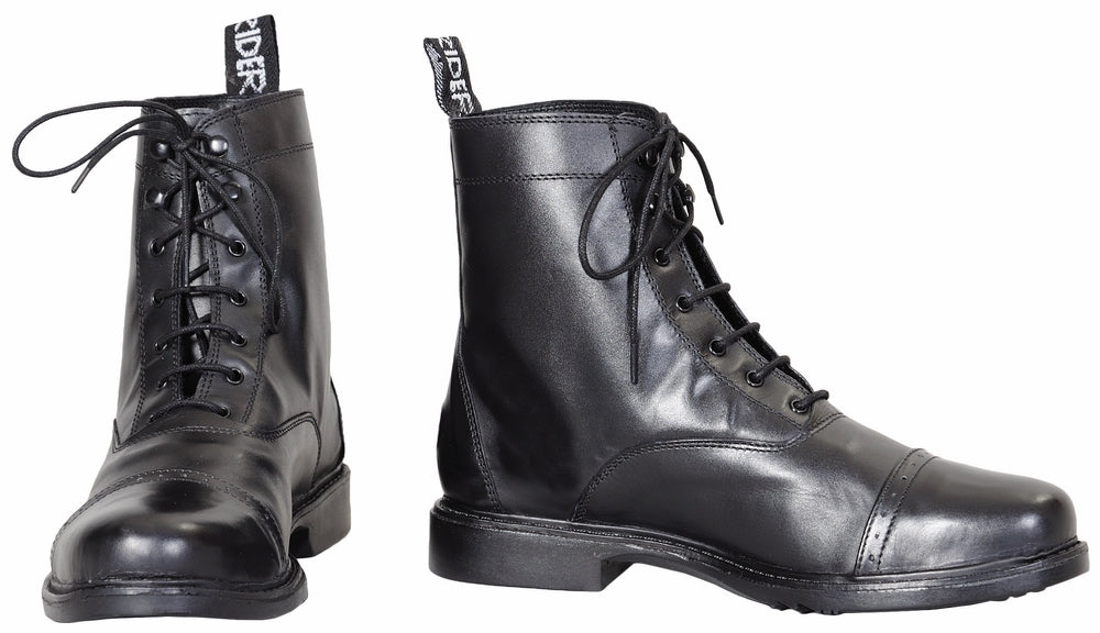 front lace up riding boots