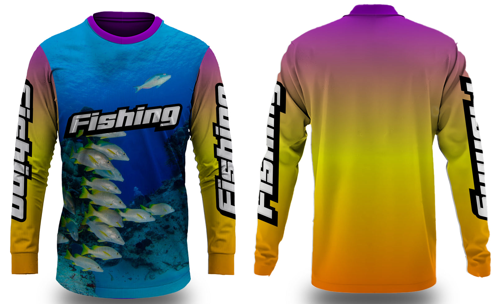 Sublimated Fishing Shirts - Goal Sports Wear