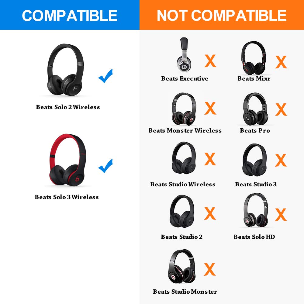 Beats Solo Replacement Ear Pads – LINK 