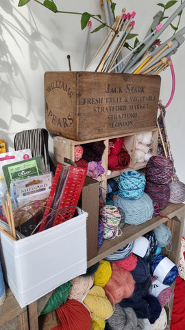 Knitting Yarn Storage