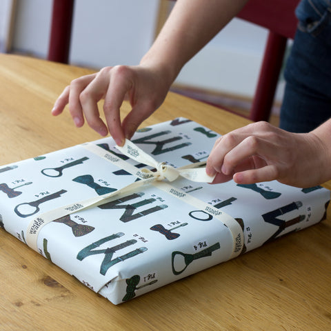Wool & Water Wrapping Paper