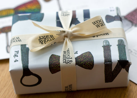 Wool & Water Wrapping Paper