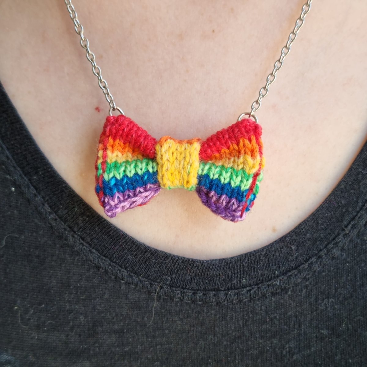 How to Make a Braided Rainbow Shrinky Dink Necklace - Condo Blues