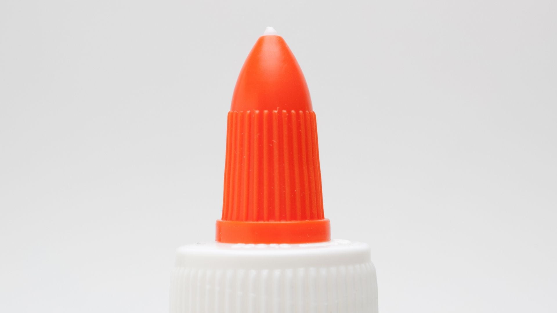 Orange household glue nozzle