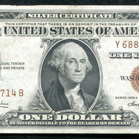 1935 $1 World War II "Hawaii" Silver Certificate