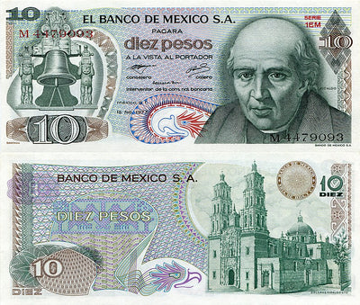 Mexican 500 peso bank notes featuring artists Frida Kahlo and