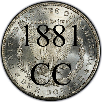 1880-CC Morgan Silver Dollar