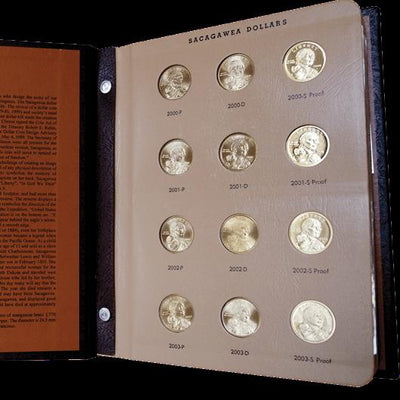 Dansco Album Kennedy 8166 Page #2 - Ray Komka Coins