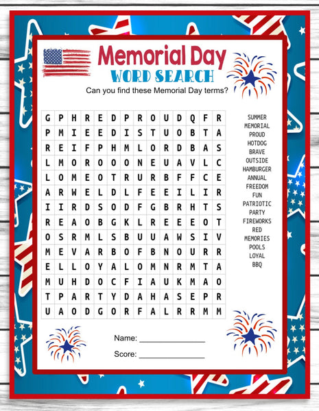 memorial day word search game printable kids activity sheet instant enjoymyprintables