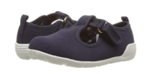 childs canvas shoes from chus in navy blue