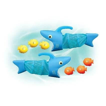 ocean sensory toys for kids this summer. blue sharks