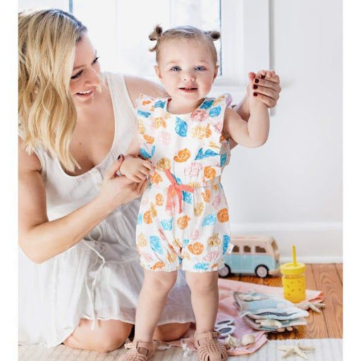 mom and baby wearing organic clothing