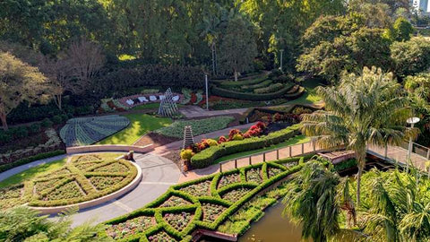 Roma Street Parklands in Brisbane