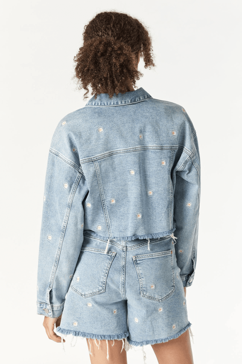 Mavi Cropped Denim Jacket