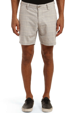 Mavi Mens Nate Chino Short Checkered Blue