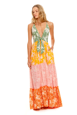 agua bendita fairy vita maxi dress