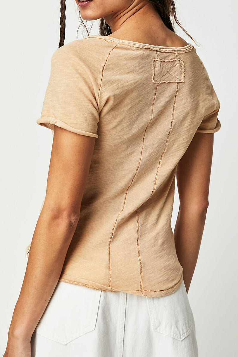 free people barnacle v neck