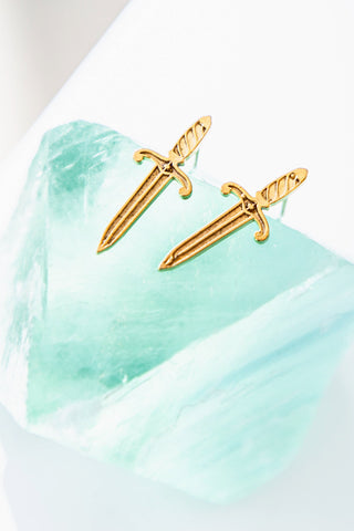 Dagger Stud Earring - Kariella