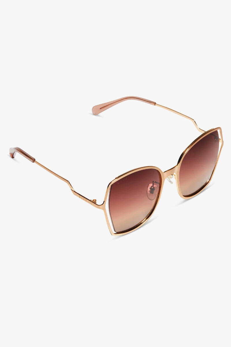 diff eyewear donna III gold rose gold gradient