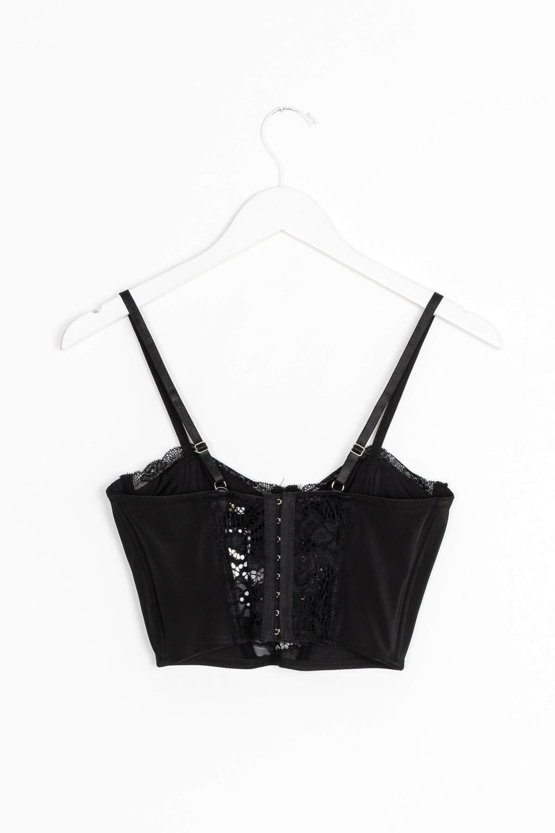 Corset style crop top