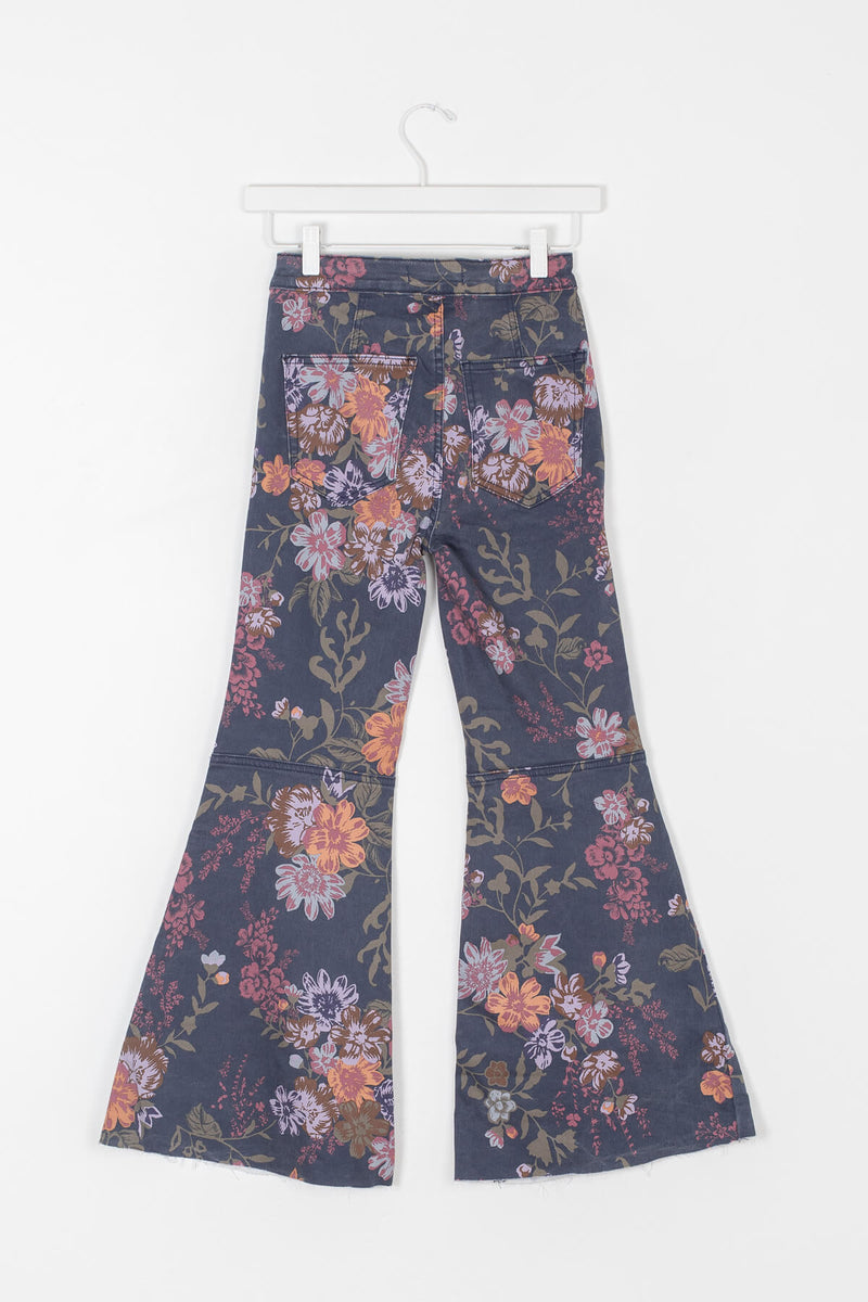 youthquake printed crop flare free people