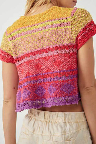 free people crochet top