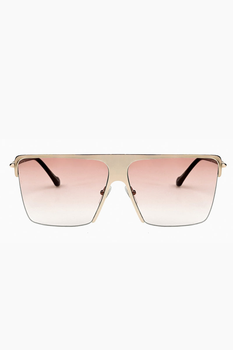 hamptons rose gold sunglasses