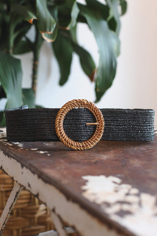 large woven belt