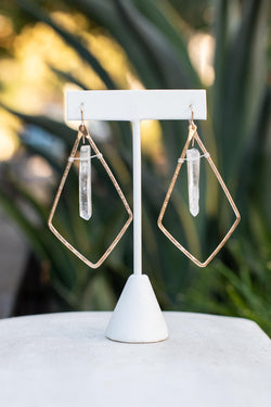 Crystal Earrings - Kariella