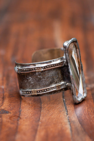 mikal winn mixed metals cuff