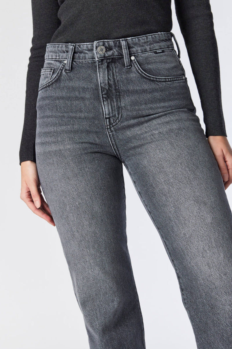 Grey Straight Leg Jeans